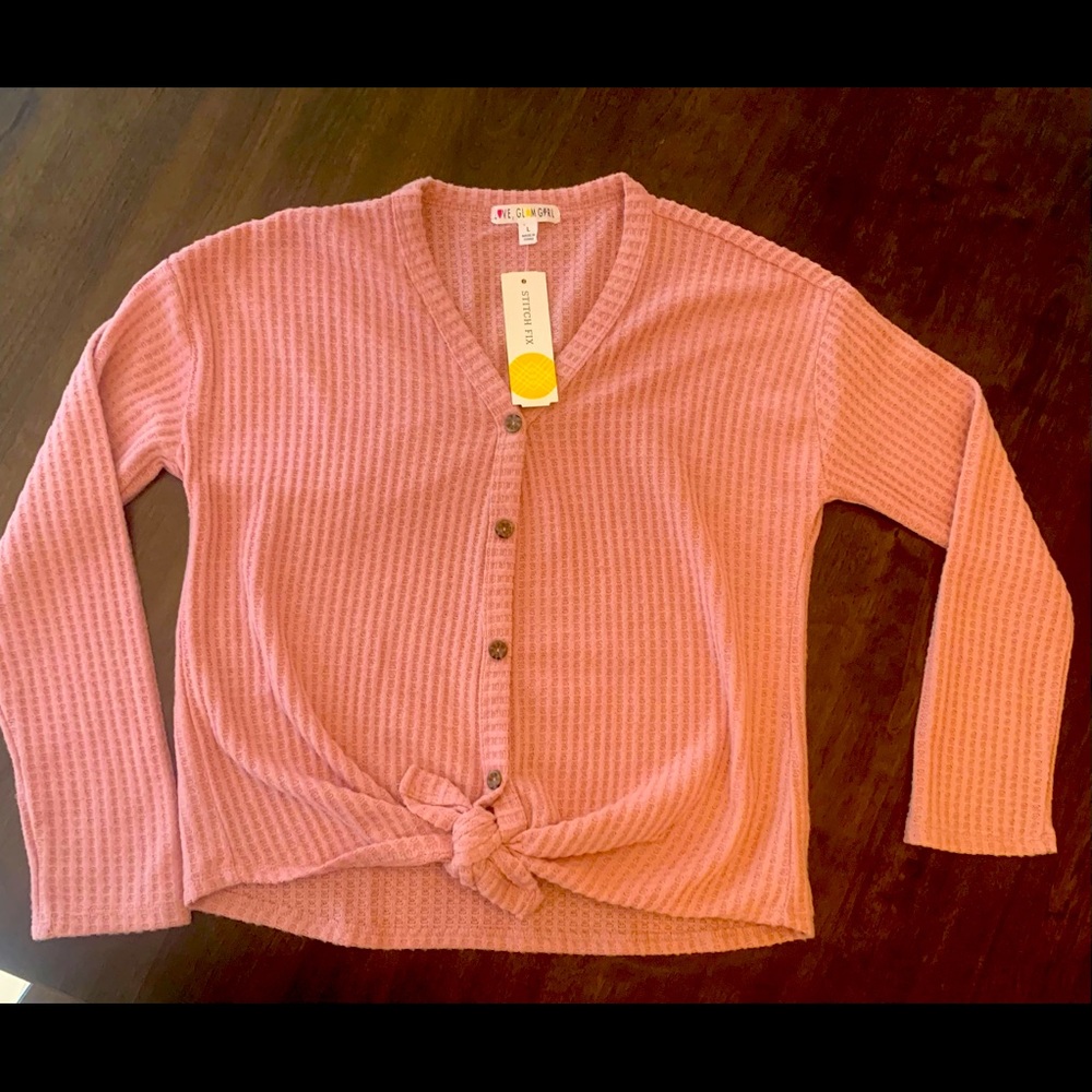 Pink Girls top NWT